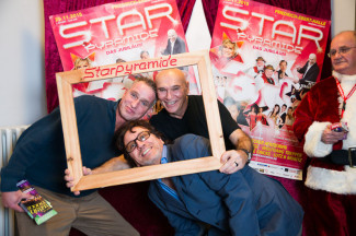 30. Starpyramide Backstage