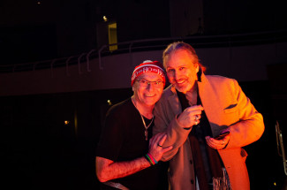 34.Starpyramide Backstage