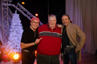 34.Starpyramide Backstage