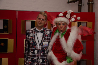 34.Starpyramide Backstage