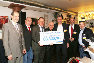 Scheckübergabe Restaurant Nordlicht 2017