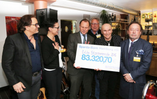 Scheckübergabe Restaurant Nordlicht 2017