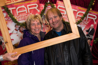 30. Starpyramide Backstage