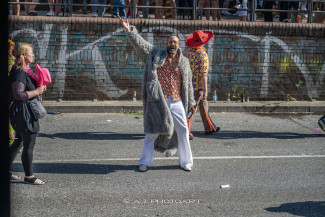 Rollstuhl-Inklusionstruck beim Schlagermove 2023