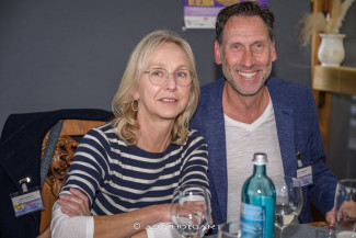 Scheckübergabe im Restaurant Eisvogel am See - Erlös der 37ten Starpyramide