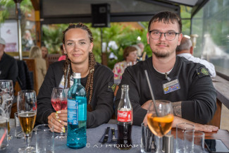 Scheckübergabe im Restaurant Eisvogel am See - Erlös der 37ten Starpyramide