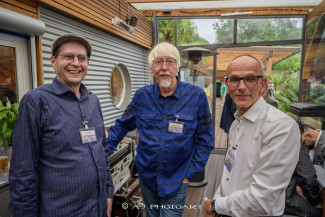 Scheckübergabe im Restaurant Eisvogel am See - Erlös der 37ten Starpyramide