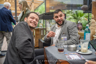 Scheckübergabe im Restaurant Eisvogel am See - Erlös der 37ten Starpyramide