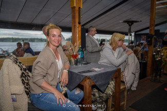 Scheckübergabe im Restaurant Eisvogel am See - Erlös der 37ten Starpyramide