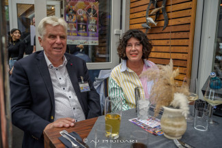 Scheckübergabe im Restaurant Eisvogel am See - Erlös der 37ten Starpyramide