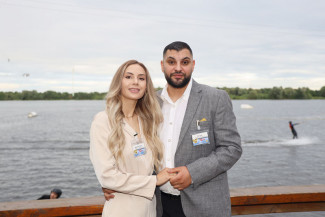 Scheckübergabe im Restaurant Eisvogel am See - Erlös der 37ten Starpyramide