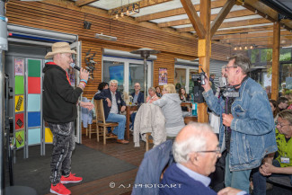 Scheckübergabe im Restaurant Eisvogel am See - Erlös der 37ten Starpyramide