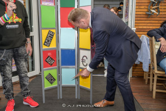 Scheckübergabe im Restaurant Eisvogel am See - Erlös der 37ten Starpyramide