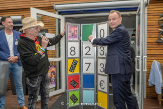 Scheckübergabe im Restaurant Eisvogel am See - Erlös der 37ten Starpyramide