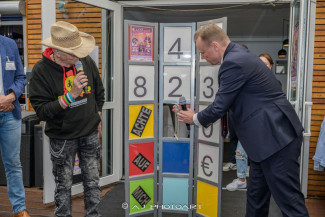 Scheckübergabe im Restaurant Eisvogel am See - Erlös der 37ten Starpyramide