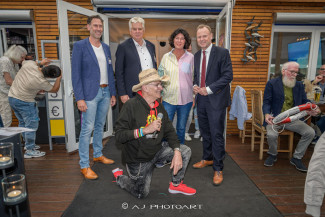 Scheckübergabe im Restaurant Eisvogel am See - Erlös der 37ten Starpyramide