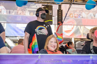 Hamburg Pride 2024 - Rollstuhlfahrer-Inklusionstruck