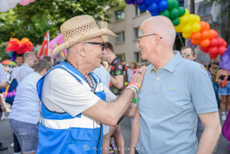 Hamburg Pride 2024 - Rollstuhlfahrer-Inklusionstruck