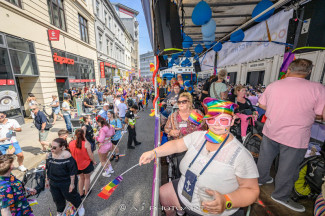 Hamburg Pride 2024 - Rollstuhlfahrer-Inklusionstruck