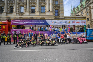 Hamburg Pride 2024 - Rollstuhlfahrer-Inklusionstruck