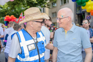 Hamburg Pride 2024 - Rollstuhlfahrer-Inklusionstruck