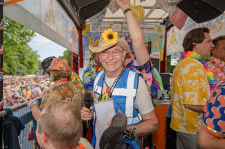 Schlagermove 2025 - Rollstuhlfahrer-Inklusionstruck