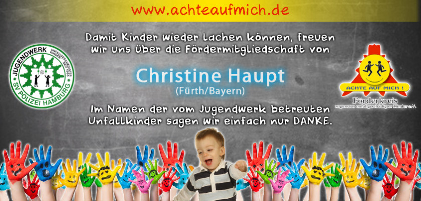 Christine Haupt aus Fürth/Bayern